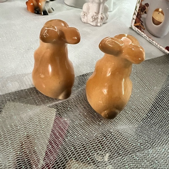 Adorable Ceramic Bunny Figurines, Easter Decor - Picture 2 of 2